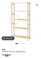 Ivar shelving unit ikea