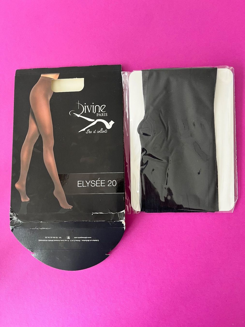 Calze & Collant: Strumpfhose Élysée 20, Divine Paris, Grösse M, Schwarz – Nuovo e nell'imballaggio originale da Rudolfstetten venduto da gst_g7xl 3