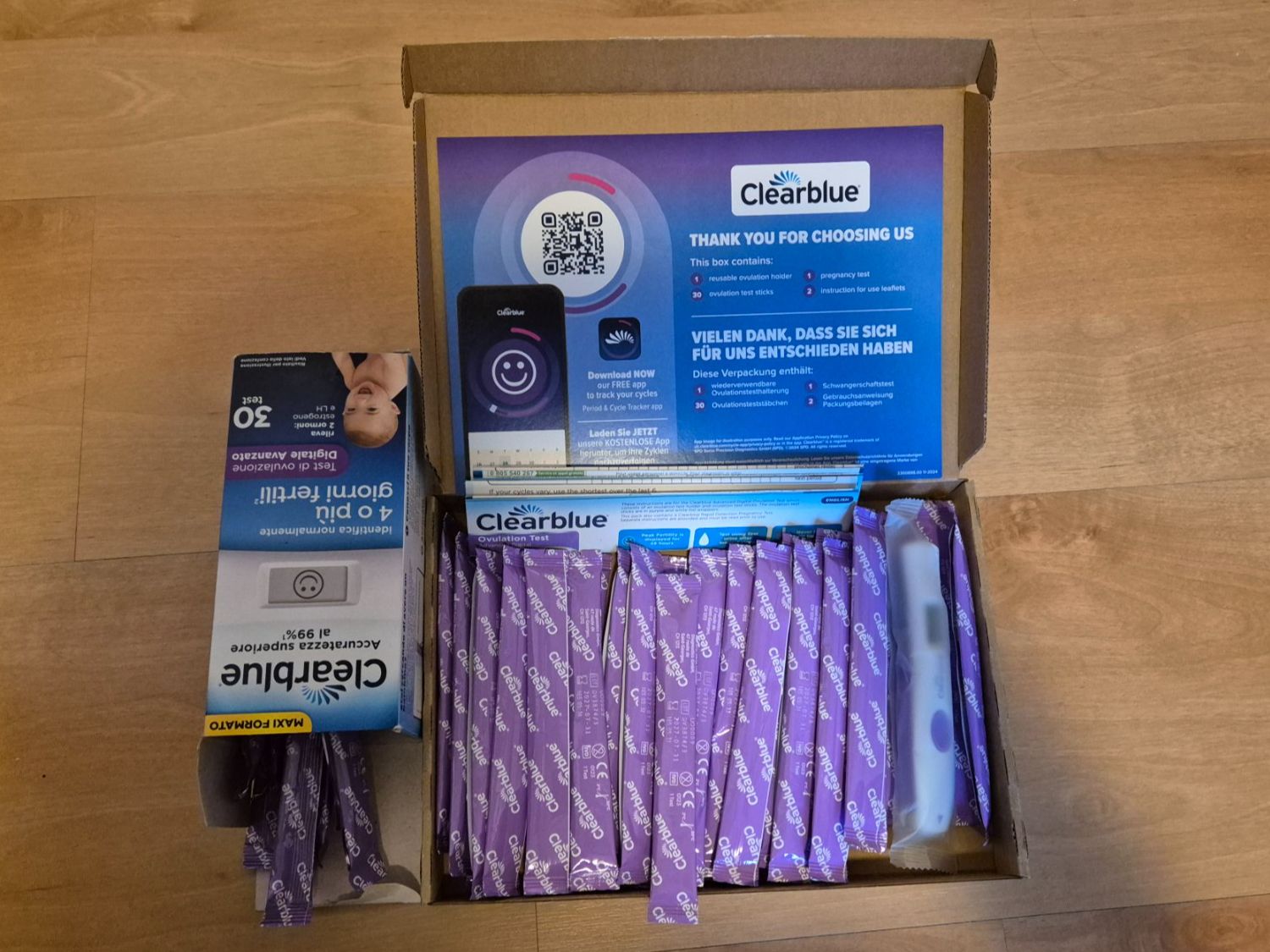 Attrezzature mediche: Clearblue Ovulationstest Set (38 Stück) – Usato da Bern venduto da hpr_mw59