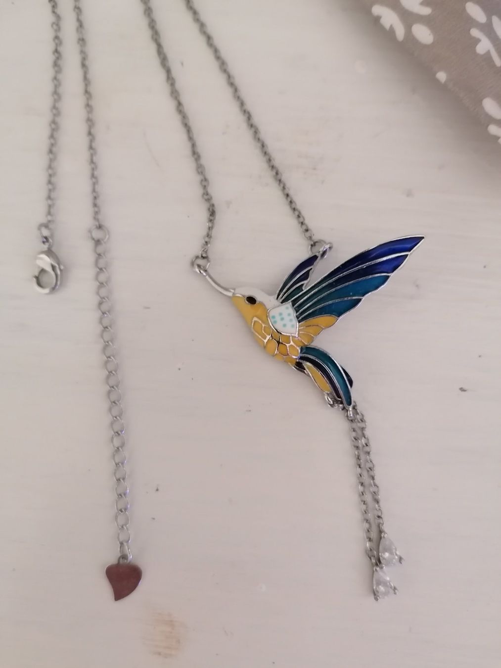 Sonstiger Schmuck: Halskette mit Ohrstecket Kollibri – Gebraucht aus Kriens von jamal012 1