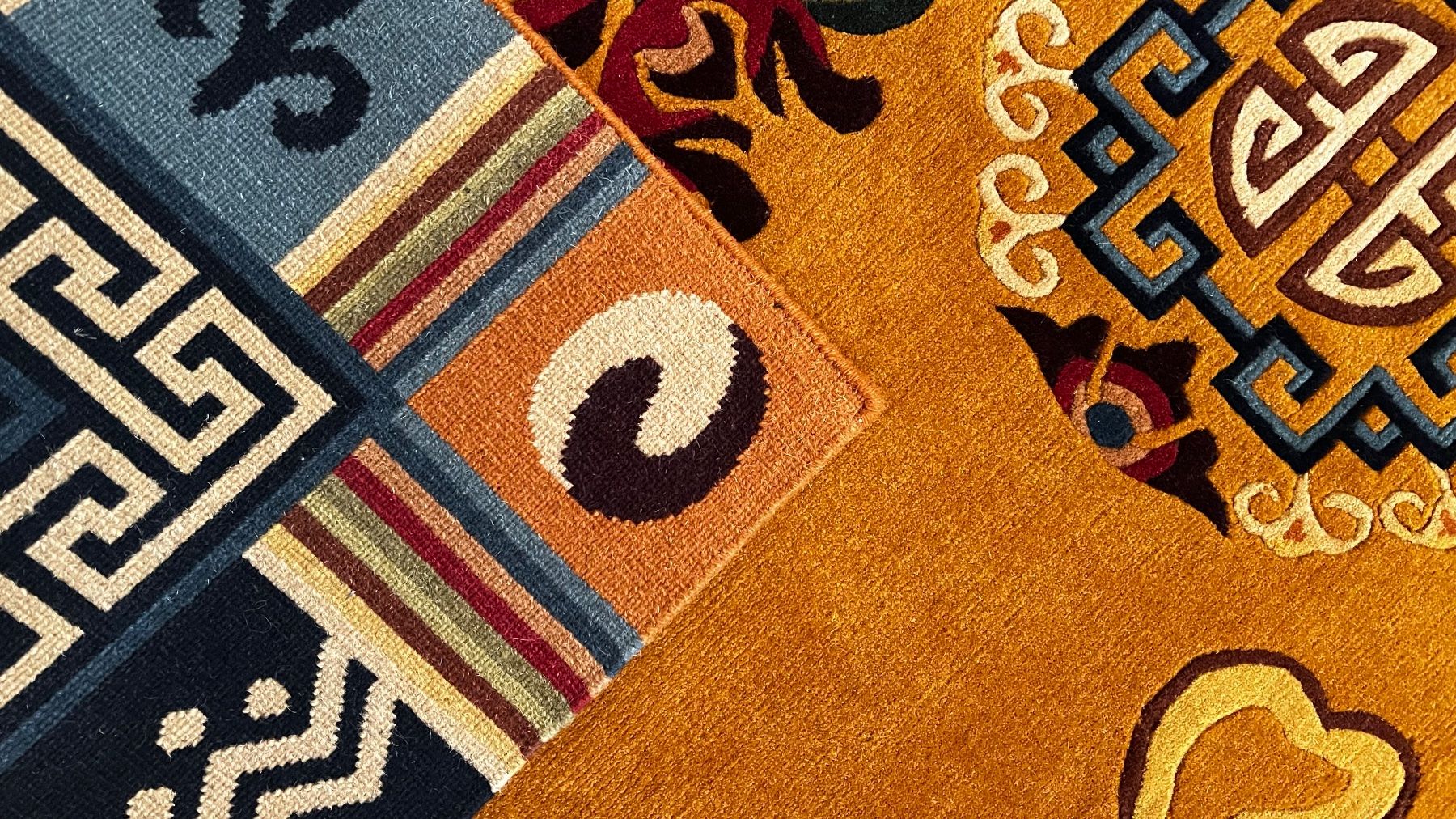 Tappeti: Handgeknüpfter Teppich Gelb – Nuovo e nell'imballaggio originale da Wallisellen venduto da tamang_teppiche 3