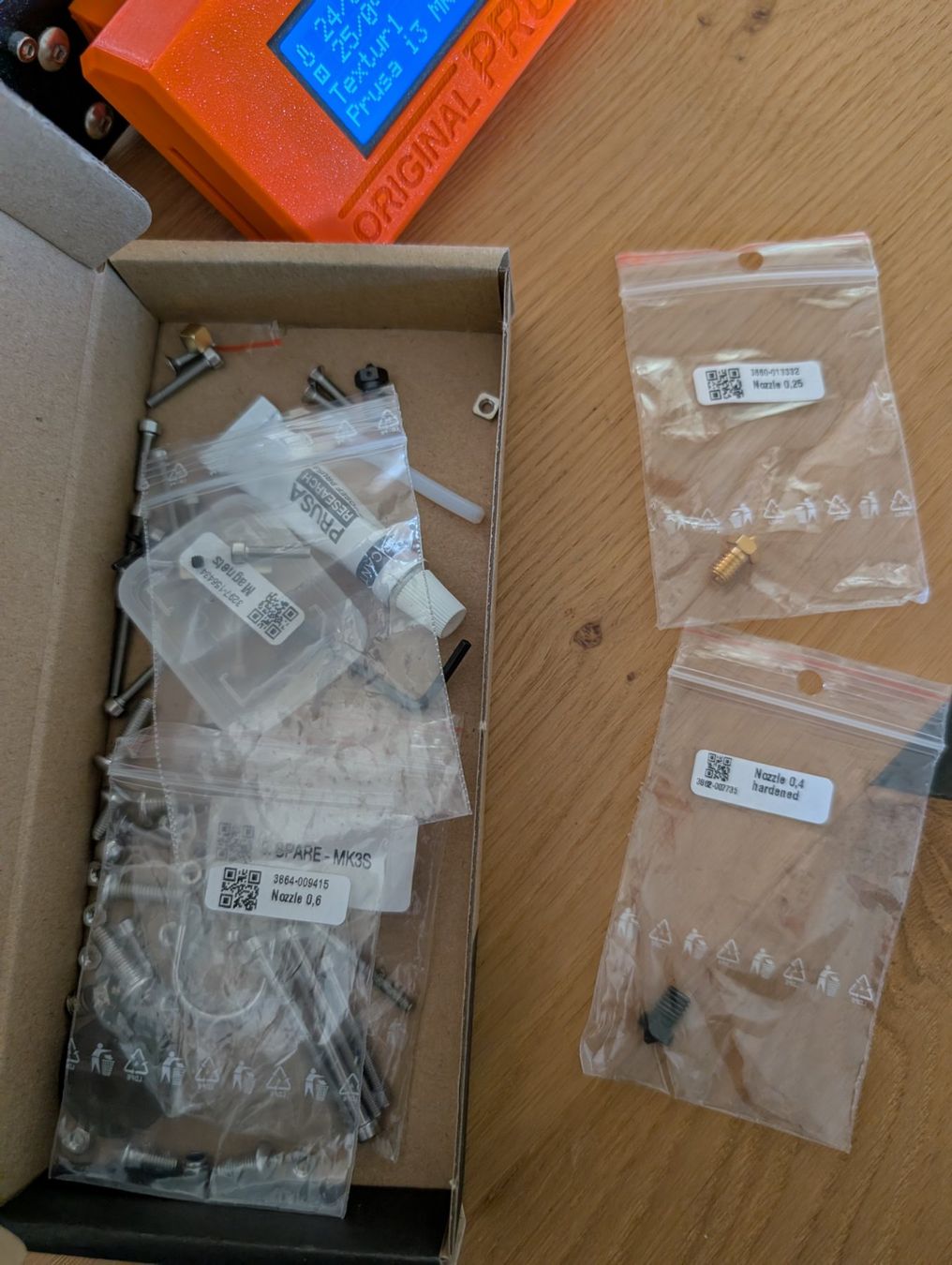 Prusa Stampanti 3D: Prusa i3 MK3S – Usato da Schleinikon venduto da Cylander5 3