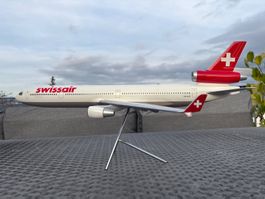 Swissair: MD11 Modell im Massstab 1:100