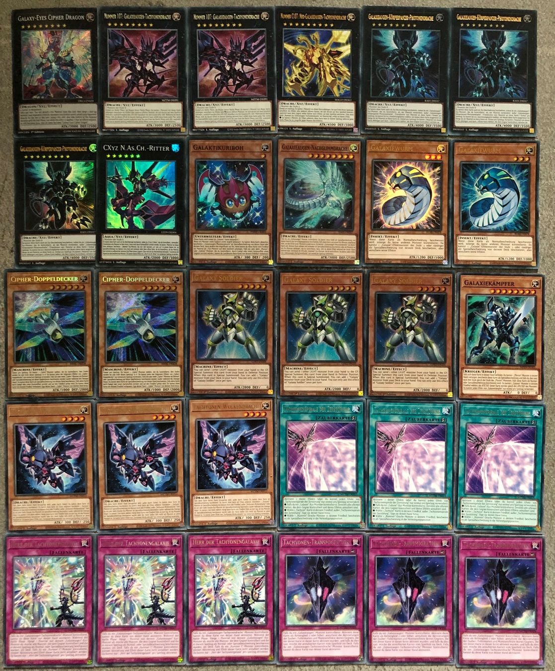 Yugioh Carte collezionabili: YuGiOh Galaxie Set! – Usato da Altstätten SG venduto da ChangeMaker 1
