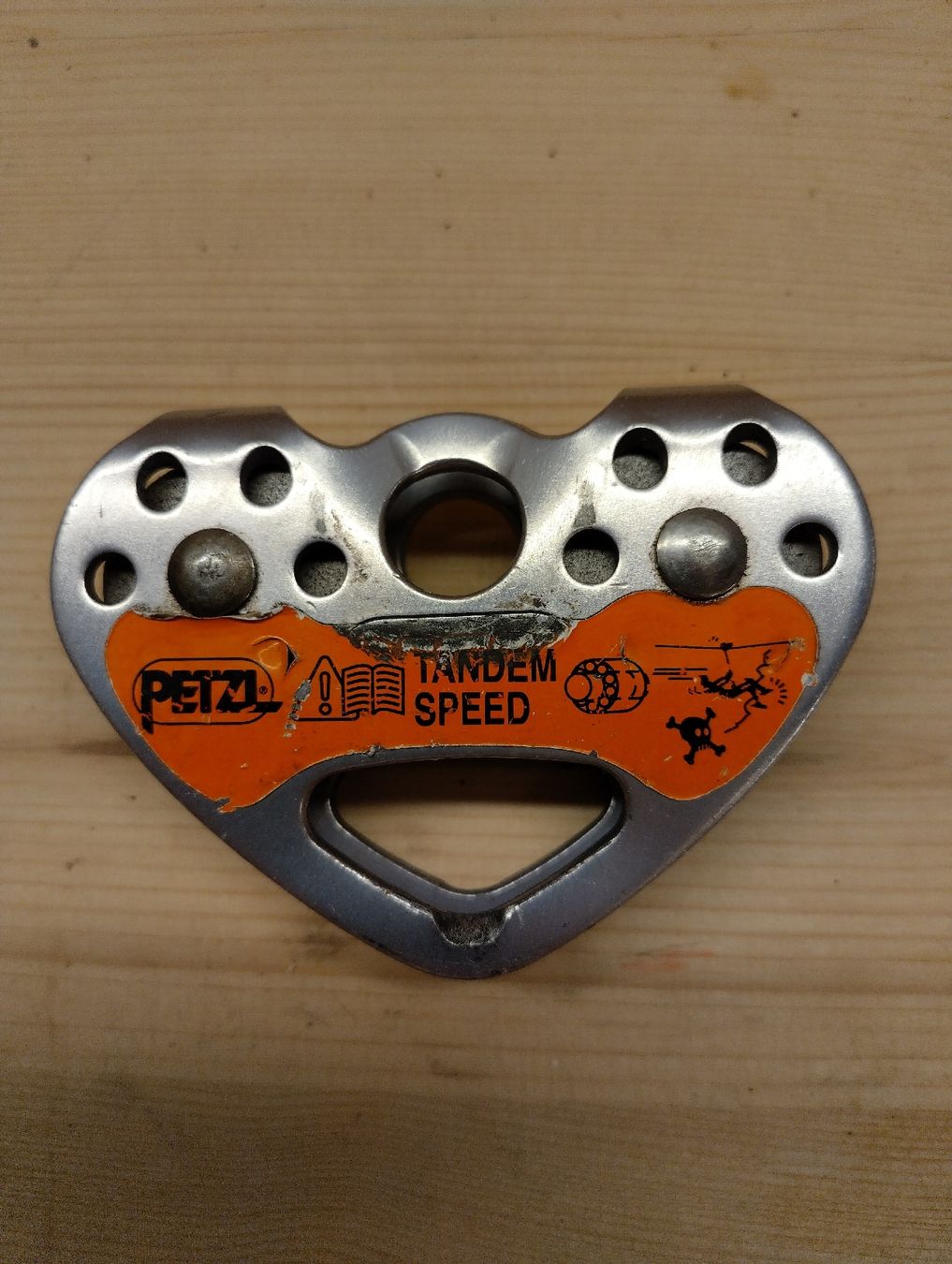 Attrezzatura da arrampicata: Petzl Tandem Speed Doppelseilrolle – Usato da Buchackern venduto da flubua 1