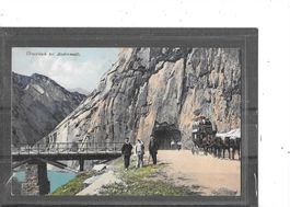 UR Urnerloch bei Andermatt mit Kutsche
