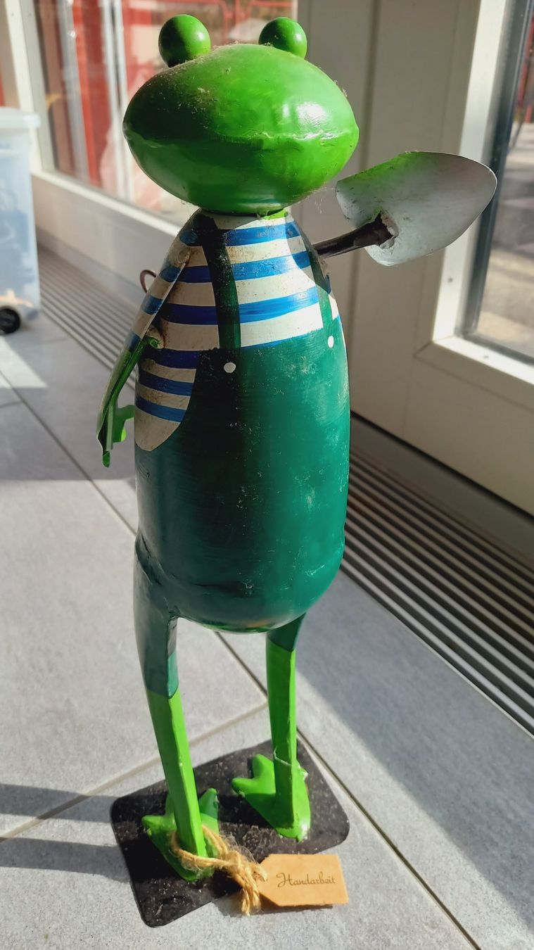 Statuette: Frosch Metall handgemacht – Nuovo (secondo la descrizione) da Brünisried venduto da san_74_bu 2