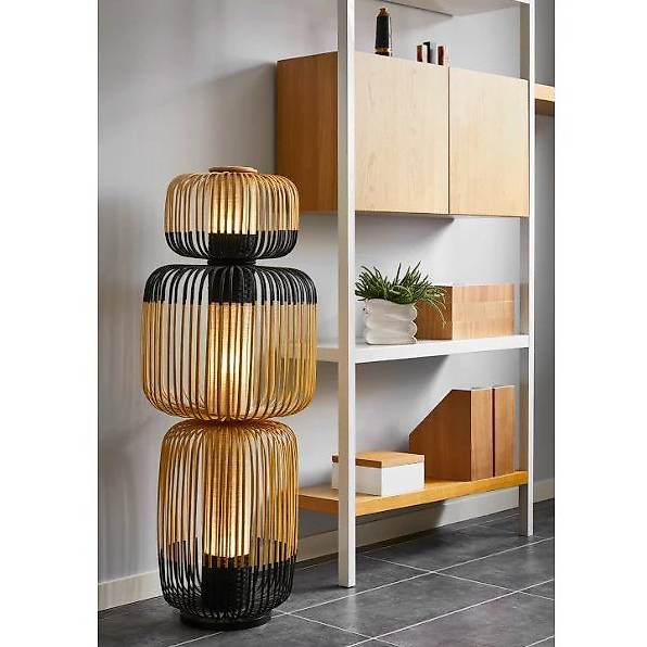 Lampen: Bamboo Totem Lampe von Forestier – Gebraucht aus Zürich von Lillybelle15 1