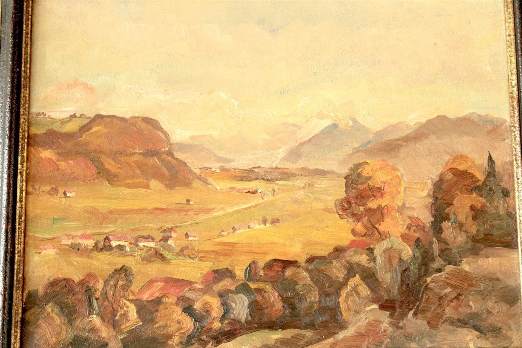 Dipinti: WERNER GFELLER (Schweiz, 1895-1985) – Usato da Bern venduto da Arting
