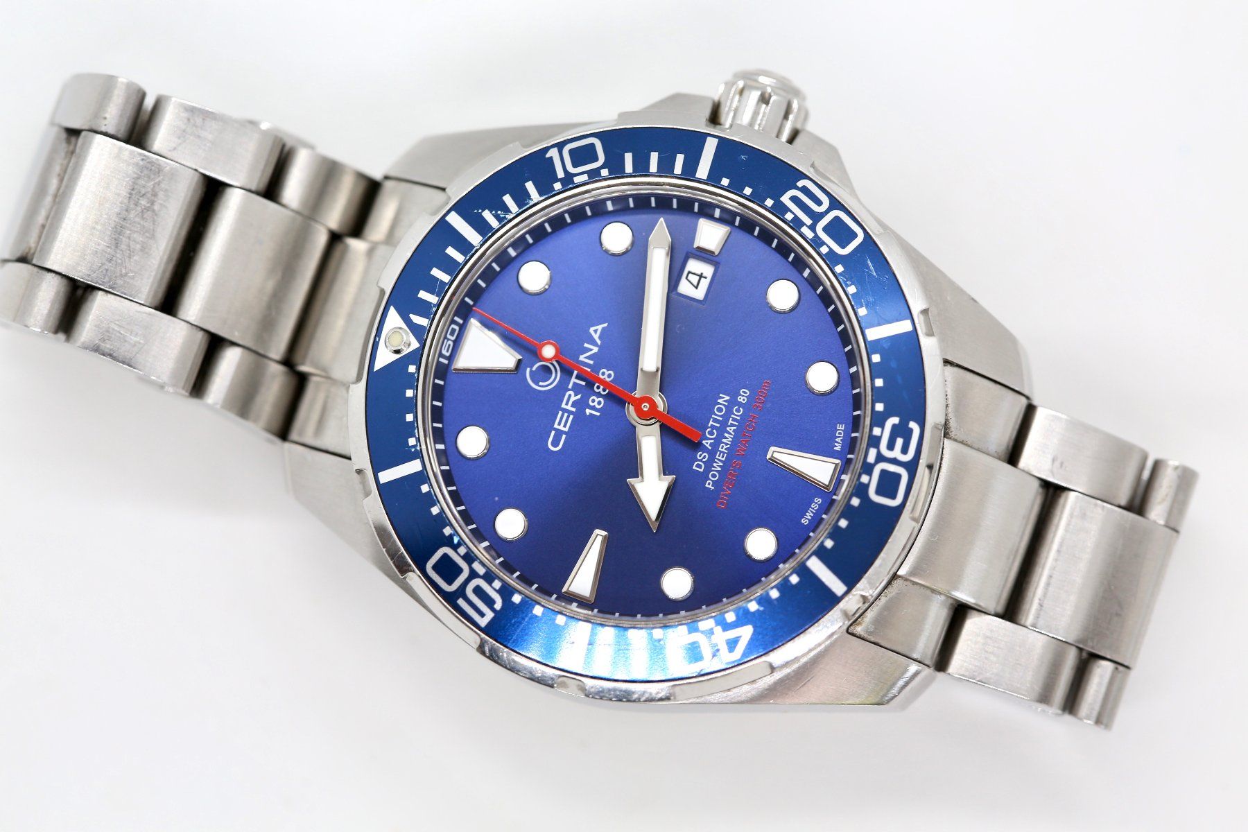 Certina Orologi: Certina DS Action Powermatic 80 Diver 300m – Usato da Reinach BL venduto da Han-Numismatik 2