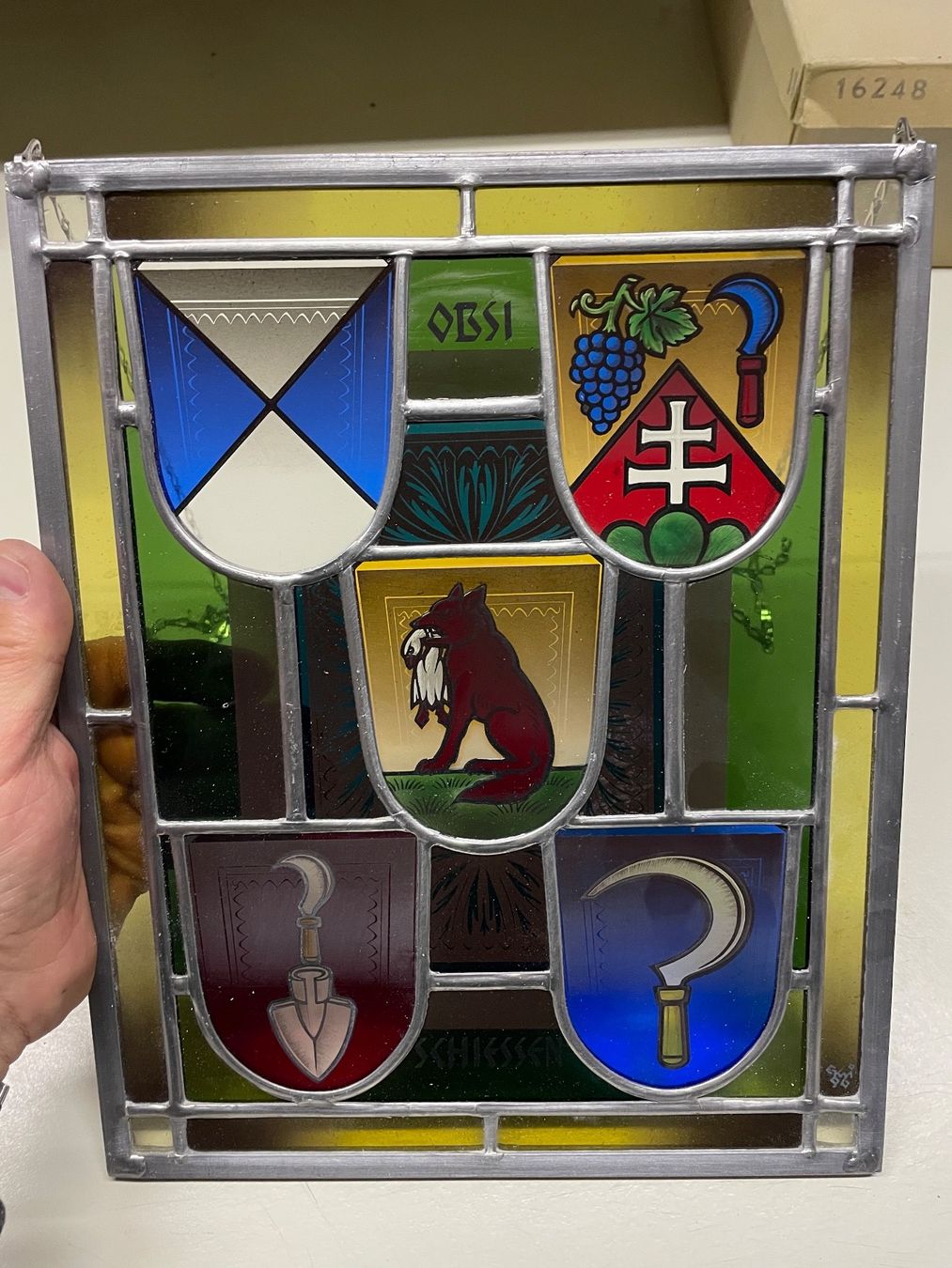 Altro in Antiquarato & Arte: Schönes Wappenfenster    ca.30 mal 25 cm – Nuovo (secondo la descrizione) da Winterthur venduto da sportdisco2 5