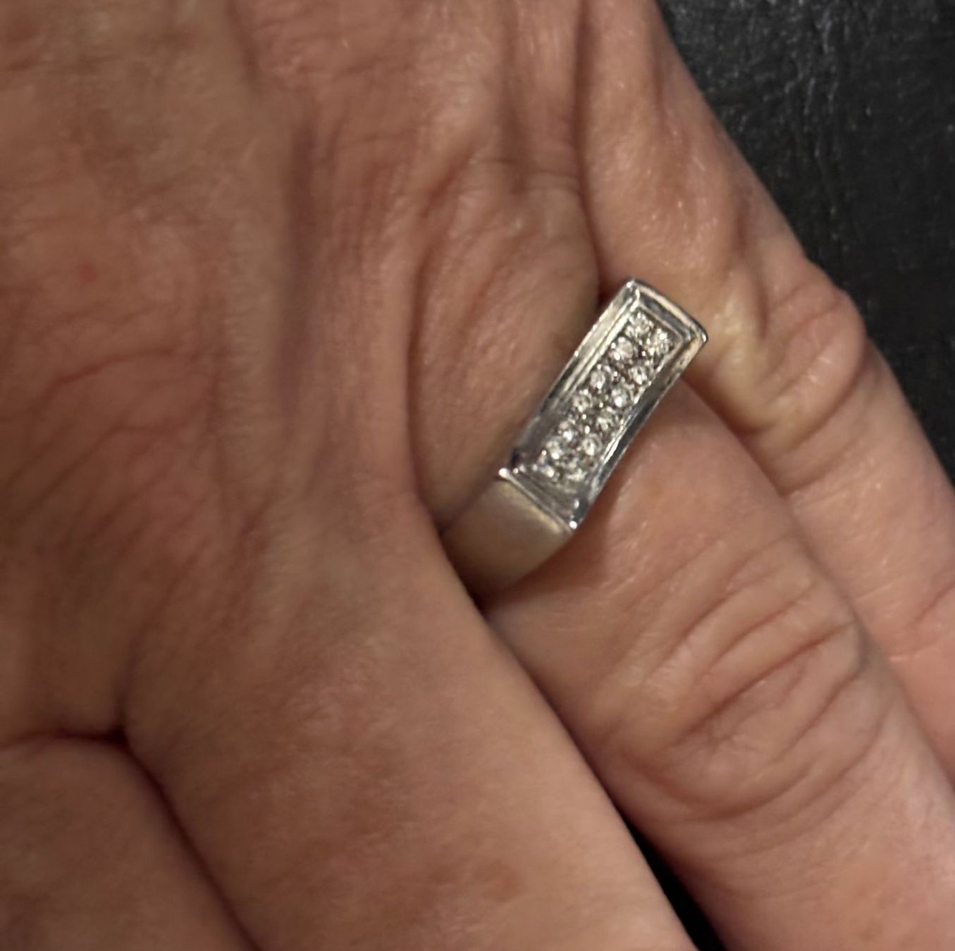 Anelli: Platinring mit Diamanten – Usato da Rotkreuz venduto da eng_7fjq 3