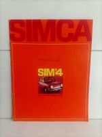 Brochure Catalogue Simca Sim'4 1968 4 chevaux
