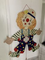 Grosser Hampelmann Clown aus Holz