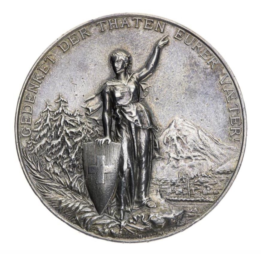 Medaglie: 1892 Schützenmedaille  Glarus, Silber – Usato da Niederlenz venduto da Angi_e
