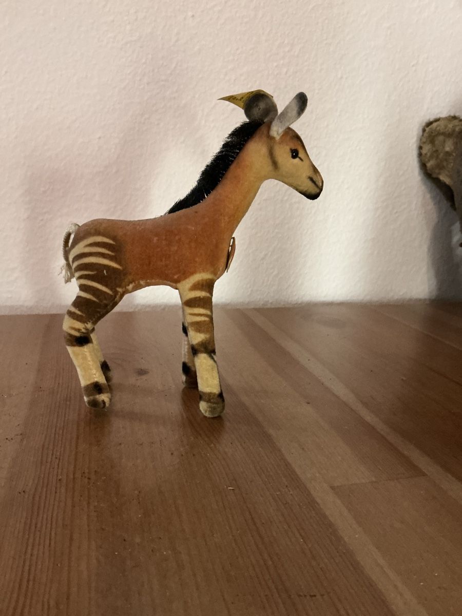 Steiff Spielzeuge: Steiff Okapi Nr 6414 – Gebraucht aus Basel von Ajscha7o1 1