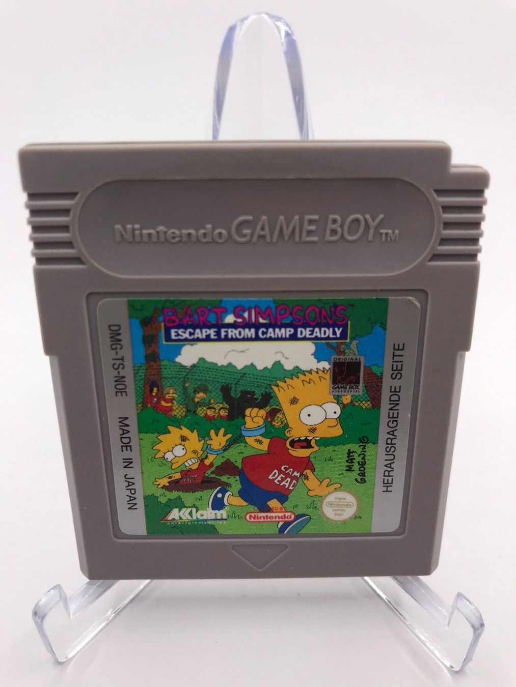 Giochi: GB - Bart Simpsons Escape from Camp Deadly – Usato da Allschwil venduto da Bullach