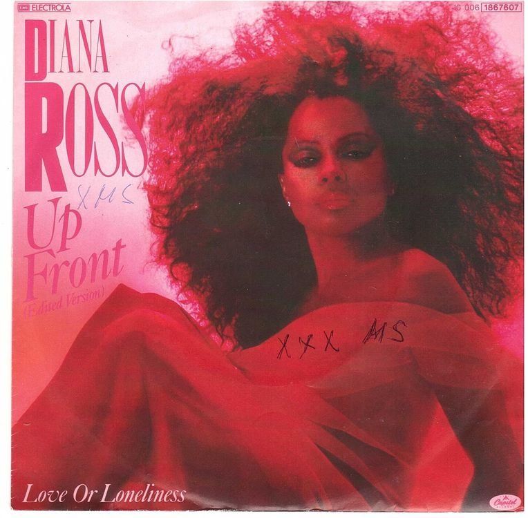 Dischi in vinile: Single7   Diana Ross  --  Up front – Usato da Rheinau venduto da thespecials