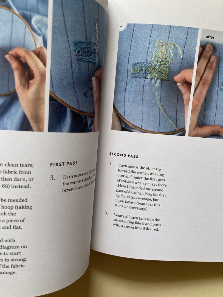 Libri: Modern Mending von Erin Lewis-Fitzgerald – Usato da Zürich venduto da 000rk 3