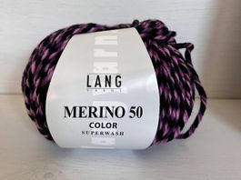 4 Knäuel Merino 50 Color Superwash Lang yarns