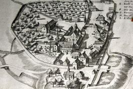 MATTHIAS MERIAN (Swiss, 1593-1650) Kloster St. Urban, 1654