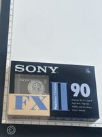 SONY FX II 90 Chrome Kassetten 1 Stück neuwertig(S6)