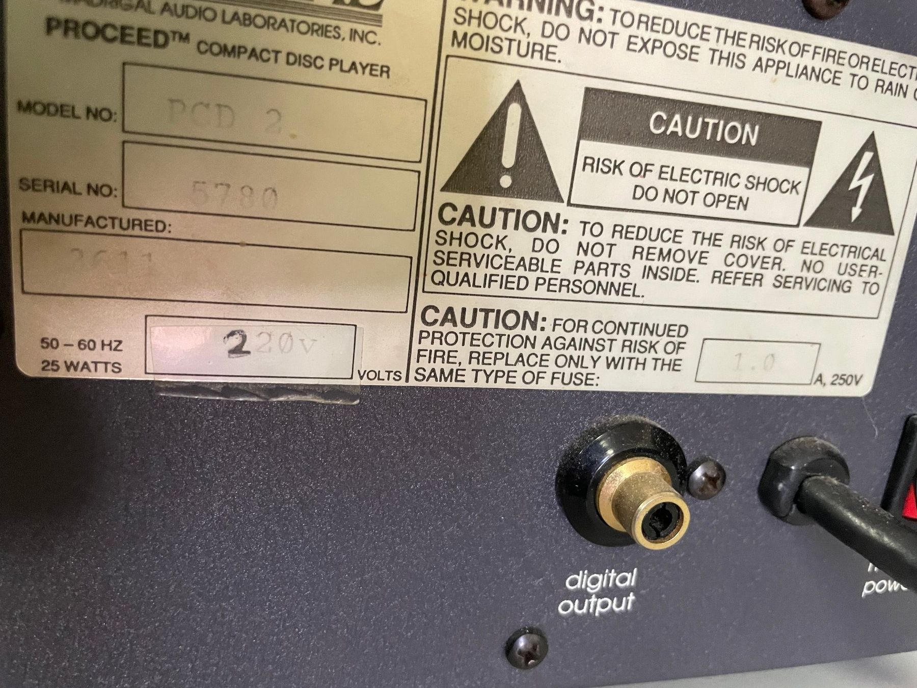 Mark Levinson Lettore multimediale & Streamer: Madrigal procced PCD2 Mark Levinson, – Usato da La Croix (Lutry) venduto da netrajet 6