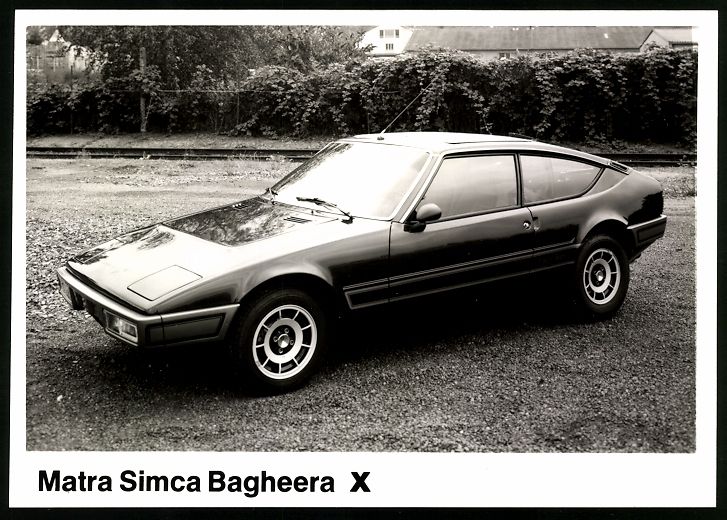 Fotografie & Manifesti: Fotografie Auto Matra Simca Bagheera X,  – Usato da Berlin venduto da bartko-reher