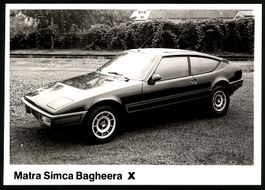 Fotografie Auto Matra Simca Bagheera X, 