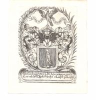 Ex-libris héraldique de Fégely, Fribourg