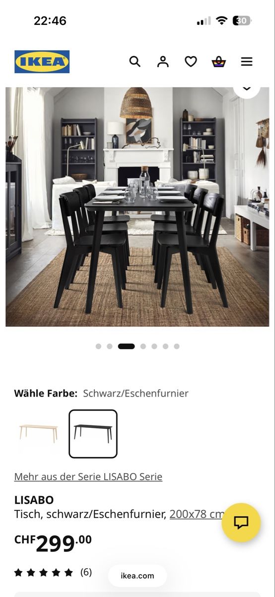 Ikea Tables: Esstisch 200x78cm – D'occasion à Zürich par lou_8j9v