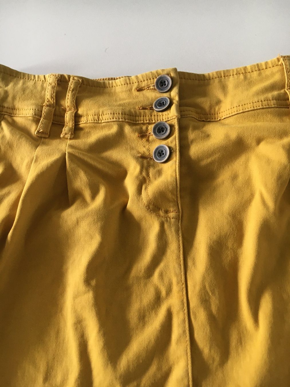 Gonne: Jupe Gr. 40 Jeans-Style senfgelb – Usato da Dällikon venduto da dahi1 1