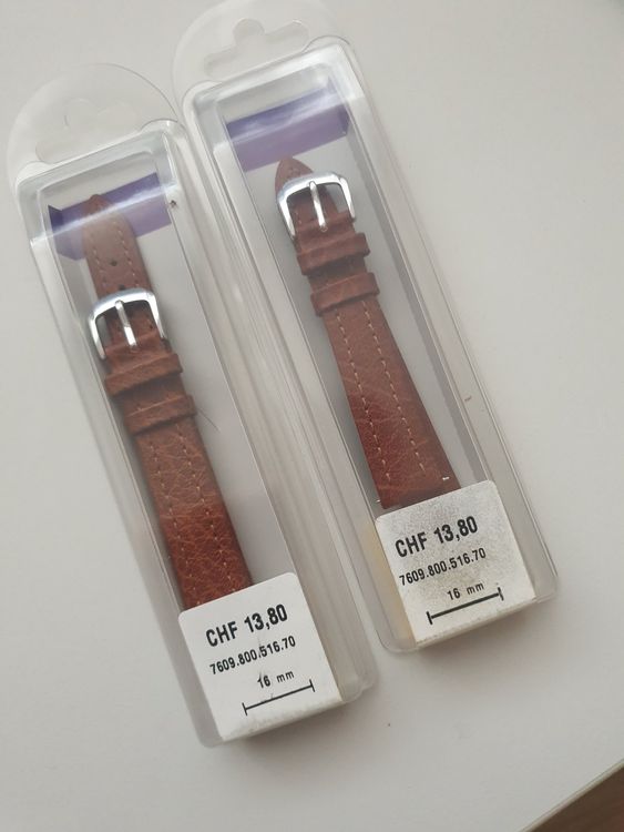 Unique Quality Faux Leather 16 mm Wristwatch Band T0130040_K0018816 main image 0