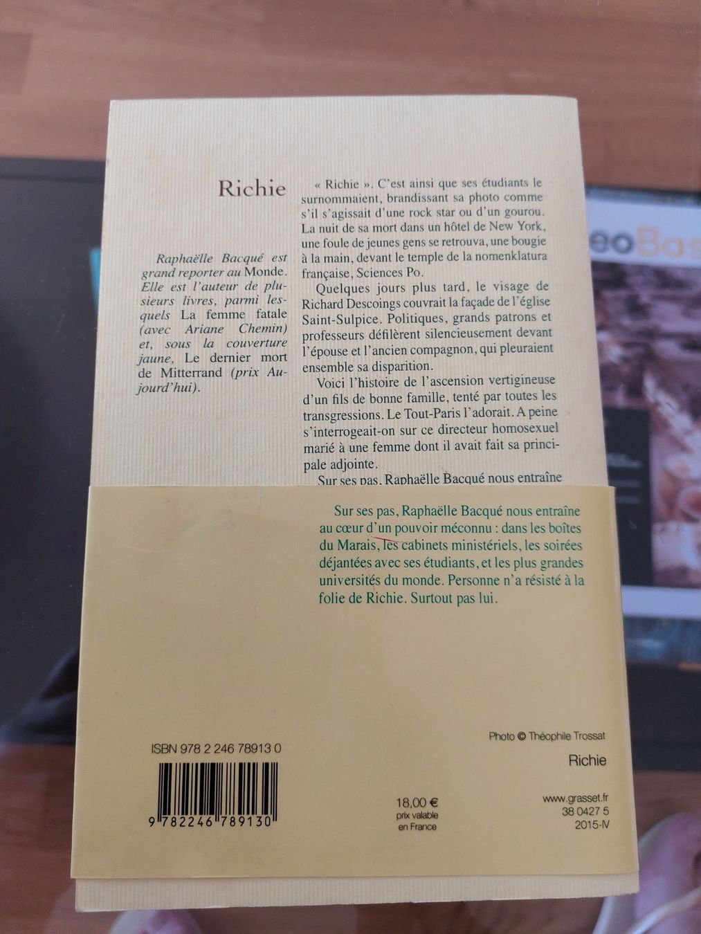 Libri: Livre roman "Richie" de Raphaëlle Bacqué NEUF – Nuovo (secondo la descrizione) da Ostermundigen venduto da jul_7t8v 1