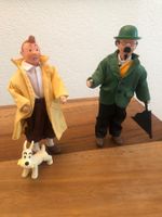 Tim und Struppi Original Puppen Figuren mit Milou /80erJahre