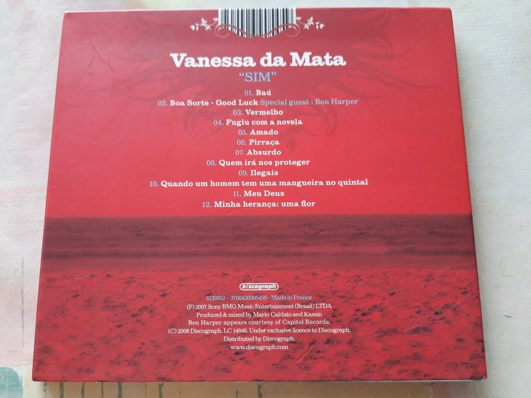 CDs: Cd Vanessa da Mata - SIM  – D'occasion à Pully par bro_n52j 2