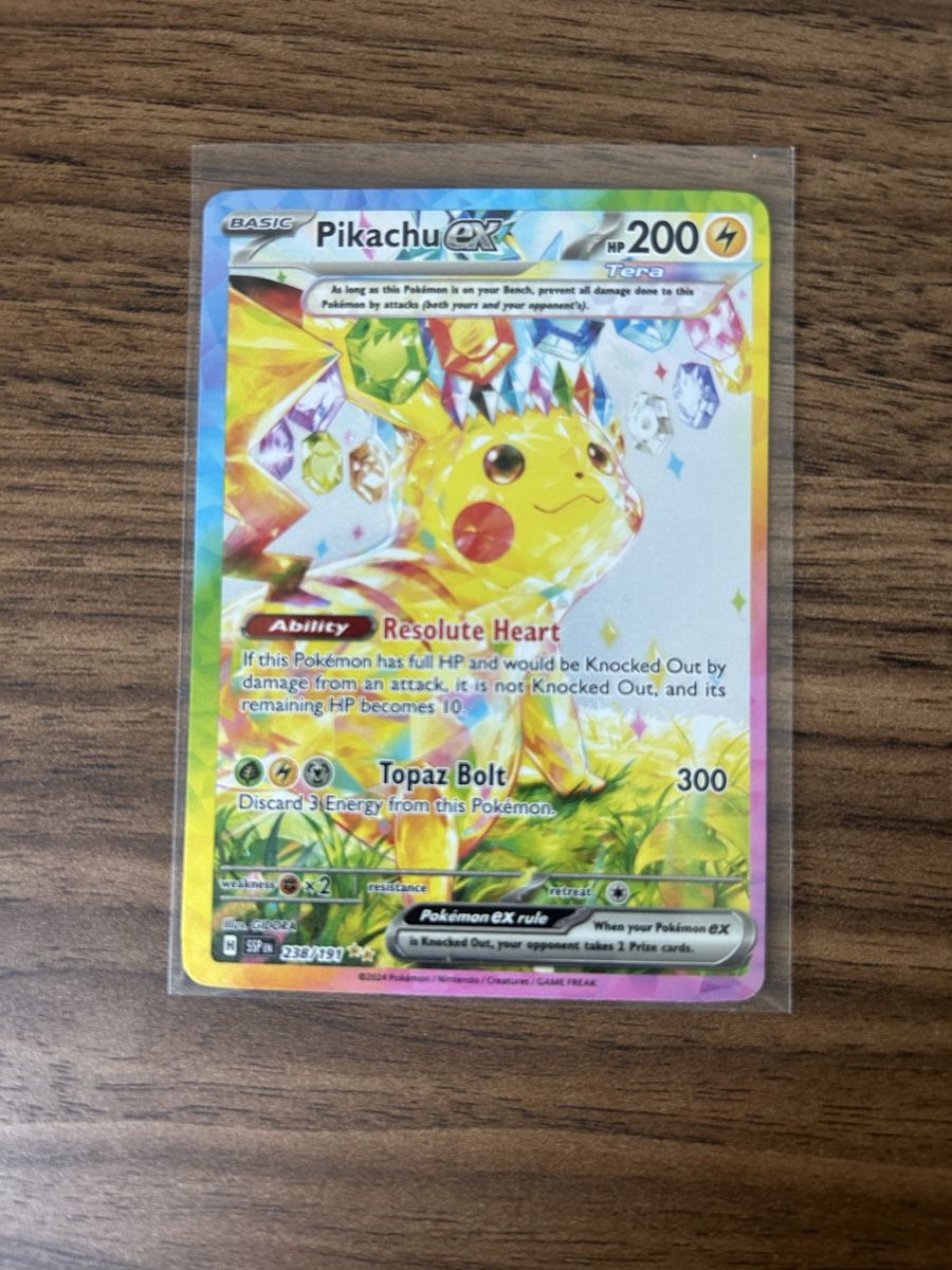 Cartoline: Pikachu ex Surging Sparks 238/191 – Nuovo (secondo la descrizione) da Luzern venduto da ITnoah 1