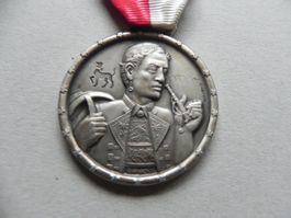 Medaille Tracht Fest Trachtenfest Kanton Toggenburg SG 1960