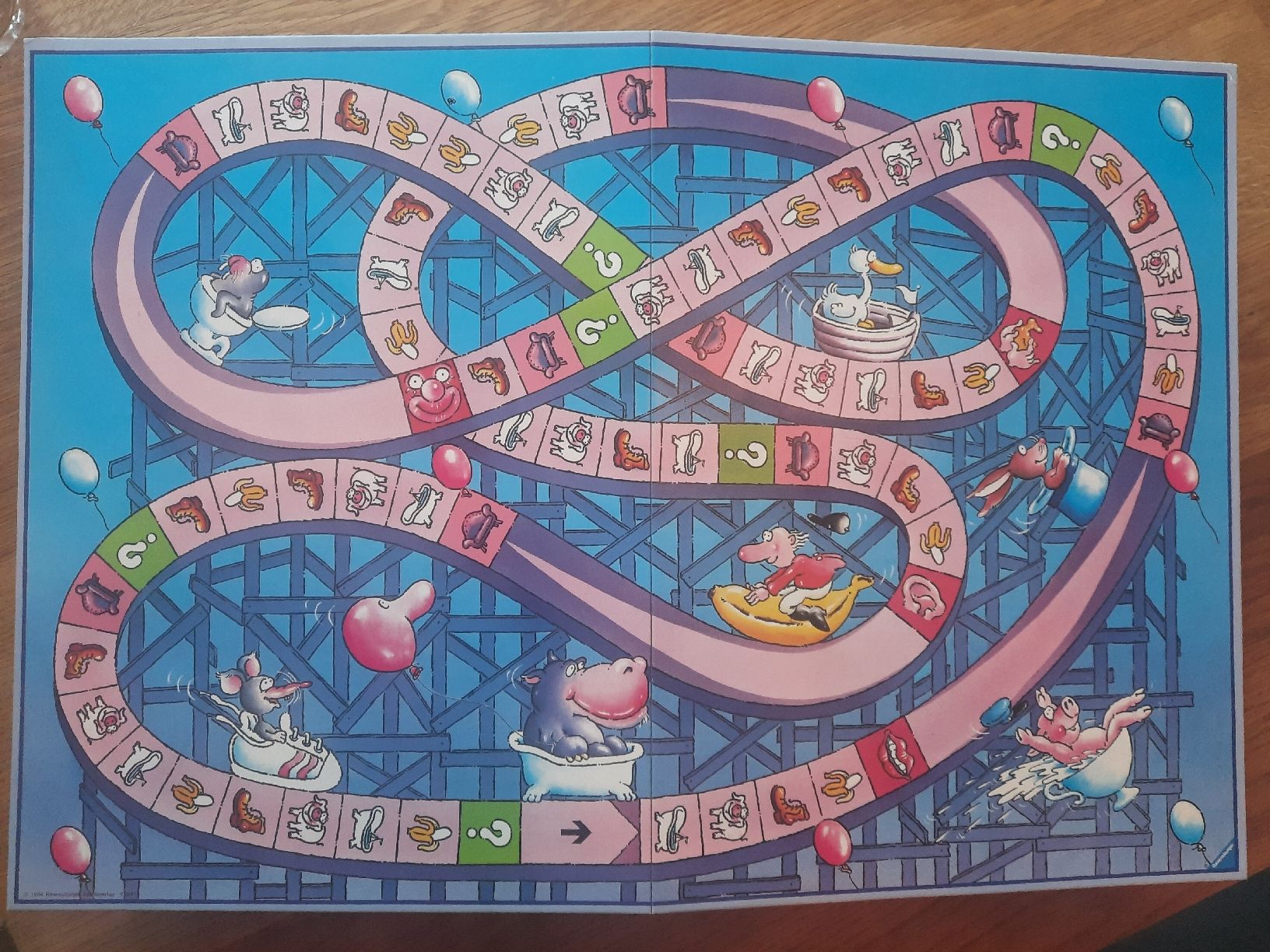 Ravensburger Giochi: Das Nilpferd in der Achterbahn – Usato da Ennetbaden venduto da gekkoloco 1