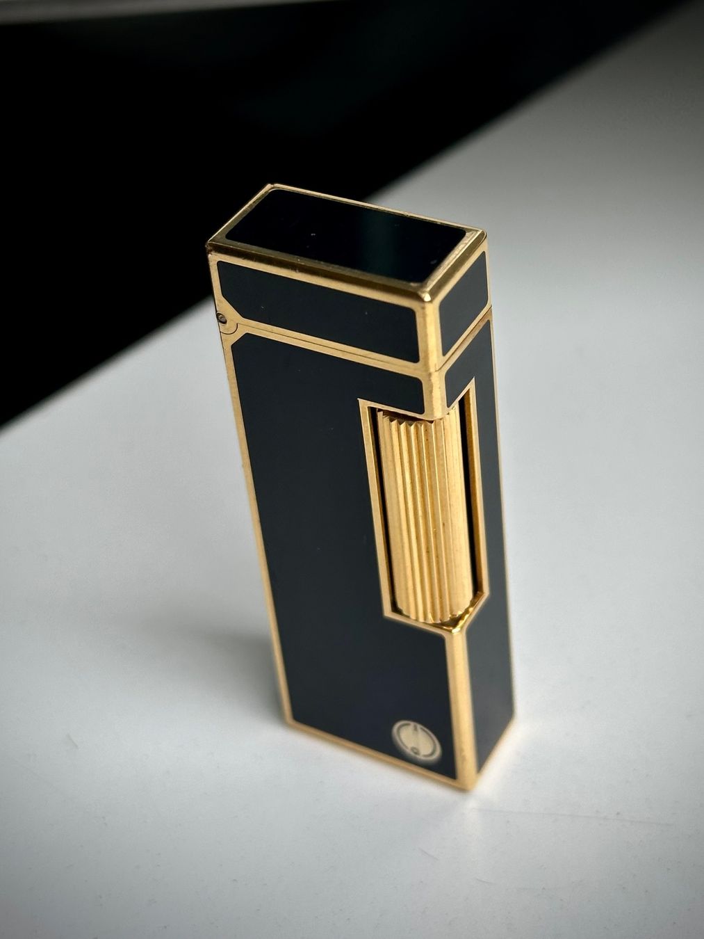 Dunhill Feuerzeuge: Dunhill Rollagas Lighter Black & Gold with box – Gebraucht aus Zürich von RatsTreasure 5