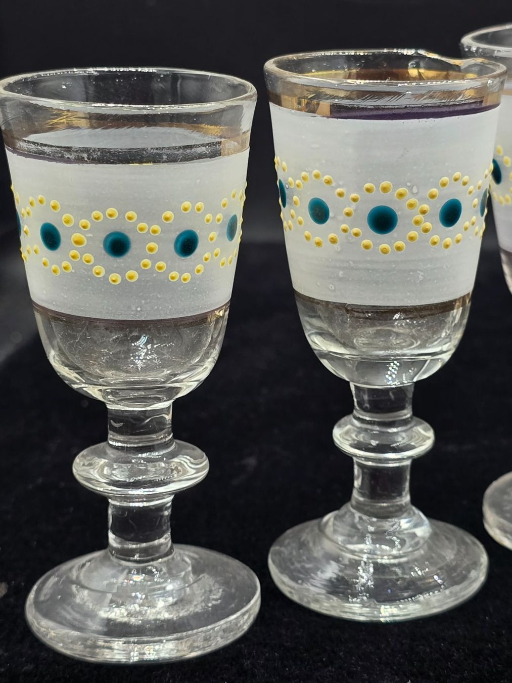 Caraffe: Antike Glaskaraffe mit 4 Gläsern – Usato da Rorschacherberg venduto da snOOpydOg11 6