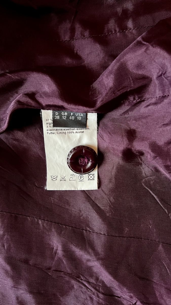 Giacche: lila Blazer/Jackett aus Cord – Usato da Therwil venduto da blubblubblubb 4