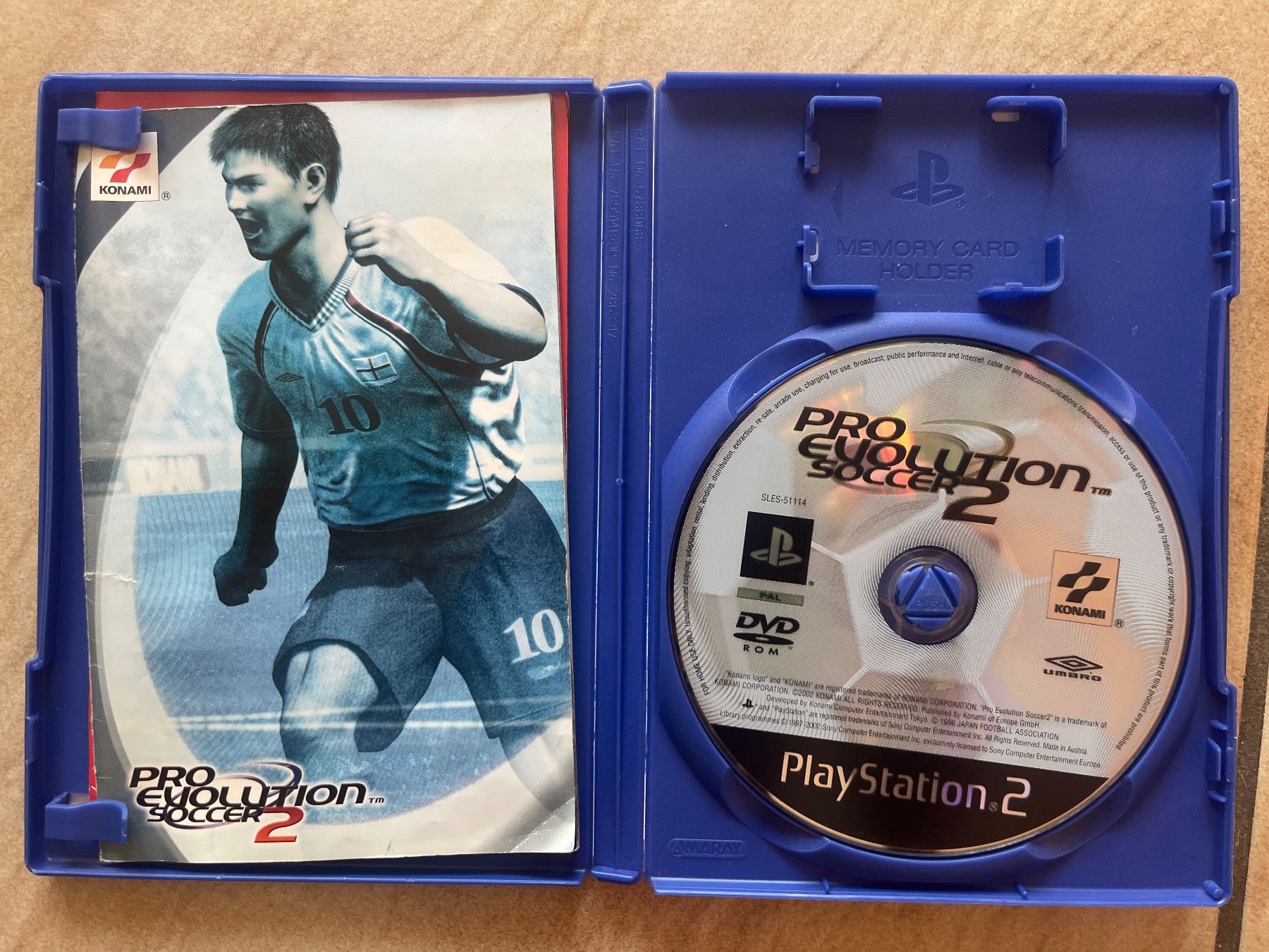 Jeu PlayStation 2 - Pro Evolution Soccer 2 (PES 2) Avec Notice - Très Bon État - Version PAL Française