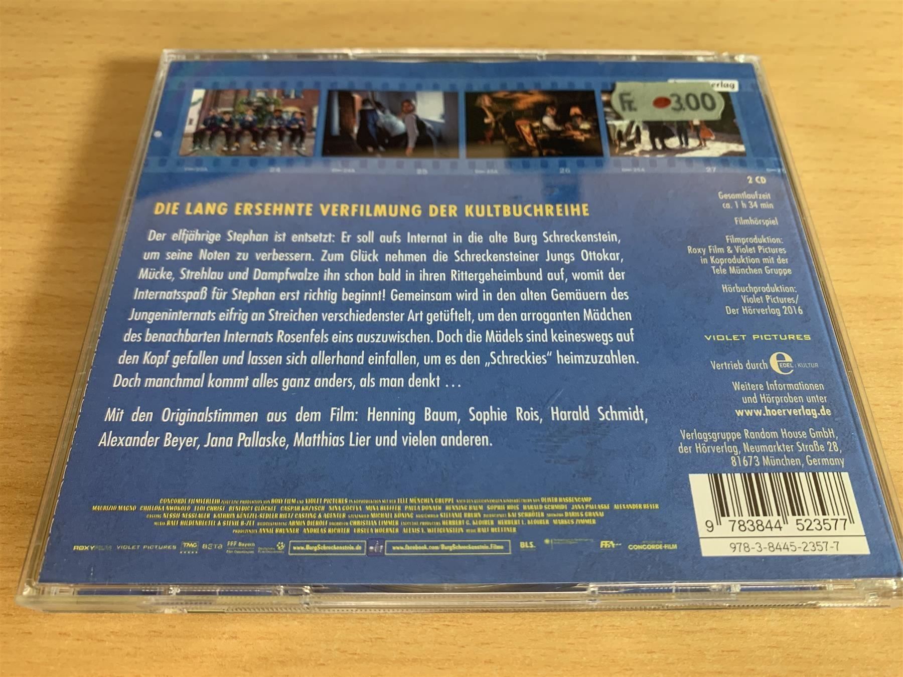 Hörbücher: Burg Schreckenstein - 2 CD – Gebraucht aus Rikon im Tösstal von Alpenmutz 1