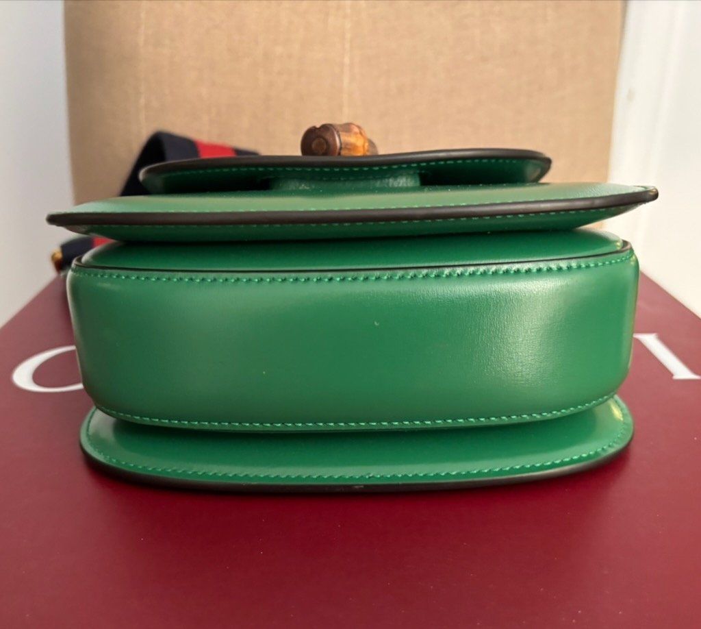 Gucci Borse da donna: GUCCI Mini sac vert Bamboo 1947 – Usato da Zürich venduto da Libraco 5