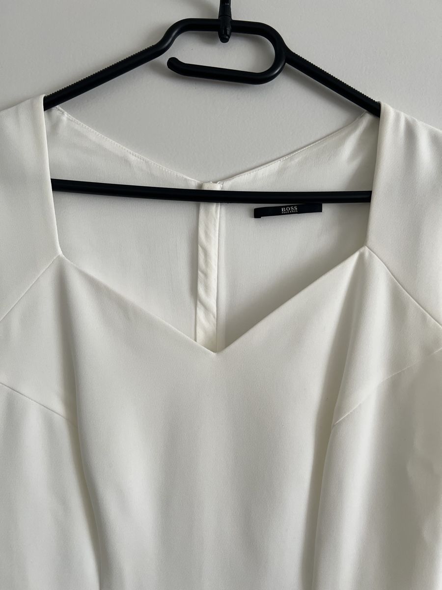 Hugo Boss Kleider: Hugo Boss weisses Etuikleid - S – Gebraucht aus Rothrist von FL_17 1