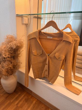Sandro Cardigan Xs Gelb