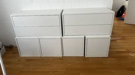 IKEA EKET Schrank-Set | 6 Module | Weiss | Top Zustand