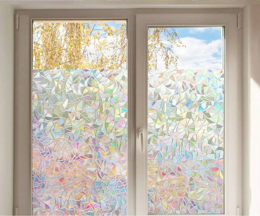 Sichtschutz Folie Fenster Mosaik Muster Fensterfolie 55x100
