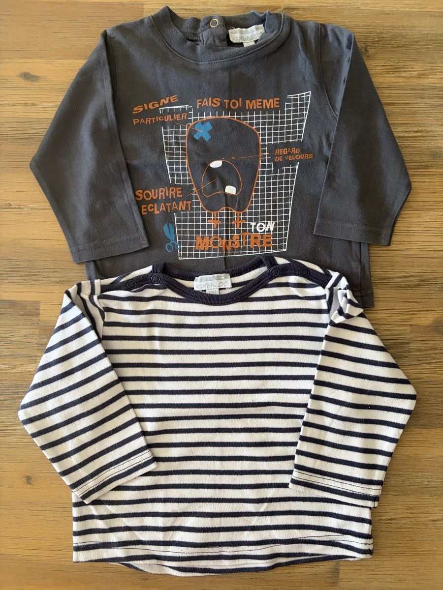 Lotti & Set di vestiti: Lot manches longues garçon - taille 80  – Usato da Sion venduto da Nelsonkatz 3
